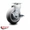 Service Caster Metro 461C6DBA C6DBA Replacement Caster with Brake MET-SCC-20S620-TPRR-D-TLB - alternate 4